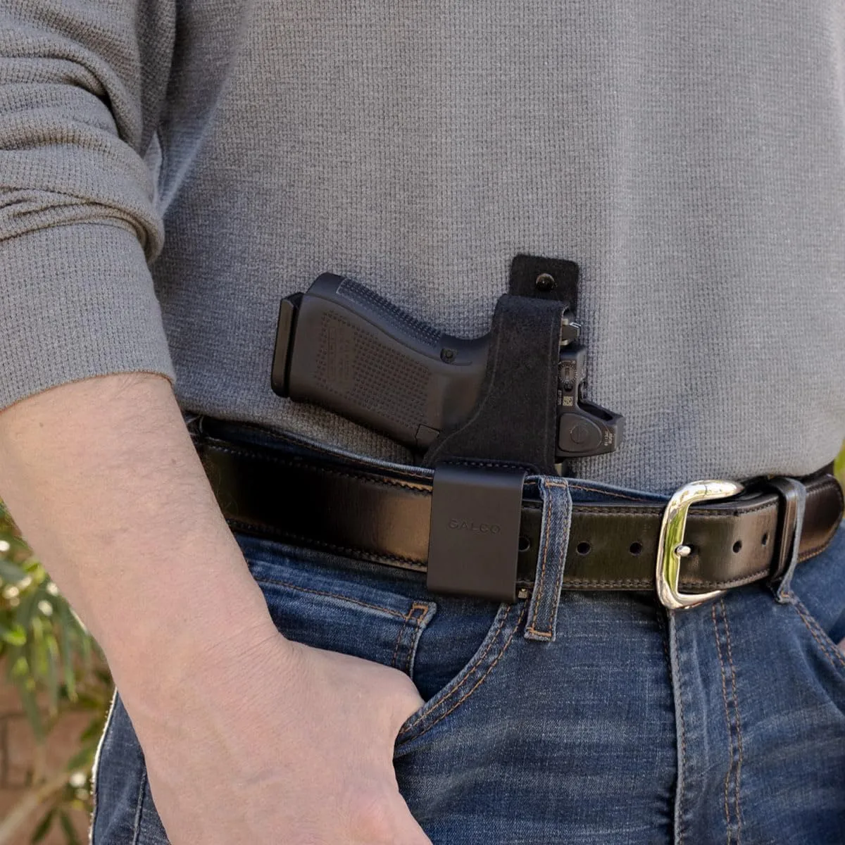 Galco Waistband IWB Belt Holster - Premium Center Cut Steerhide, Fits Belts up to 1 3/4"