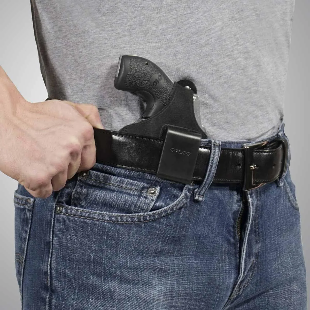 Galco Waistband IWB Belt Holster - Premium Center Cut Steerhide, Fits Belts up to 1 3/4"