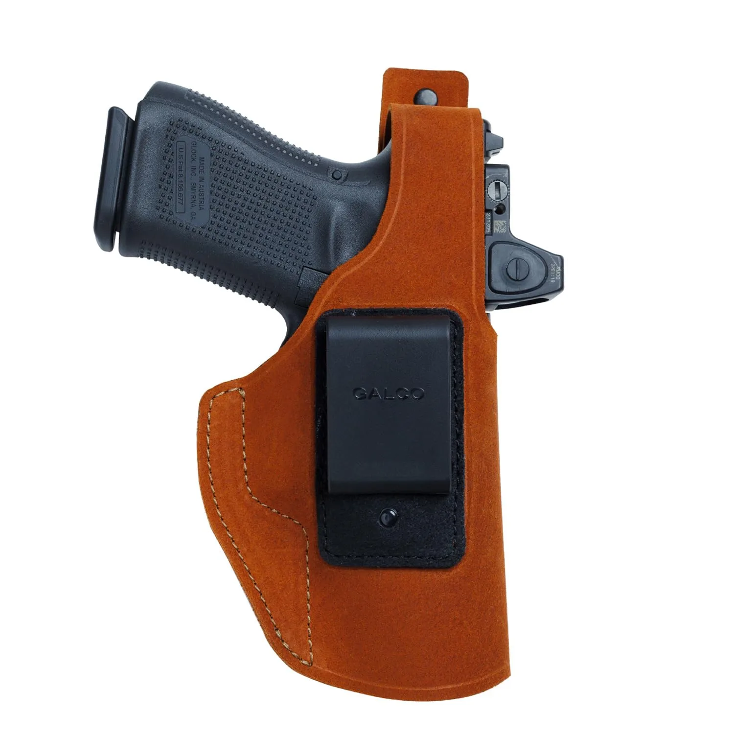 Galco Waistband IWB Belt Holster - Premium Center Cut Steerhide, Fits Belts up to 1 3/4"