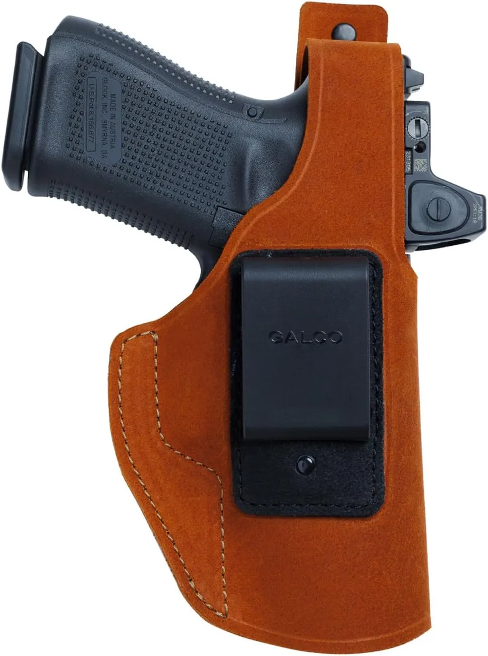 Galco Waistband IWB Belt Holster - Premium Center Cut Steerhide, Fits Belts up to 1 3/4"