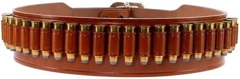 GALCO Wrangler .22 Steerhide Cartridge Belt, 2 1/2"