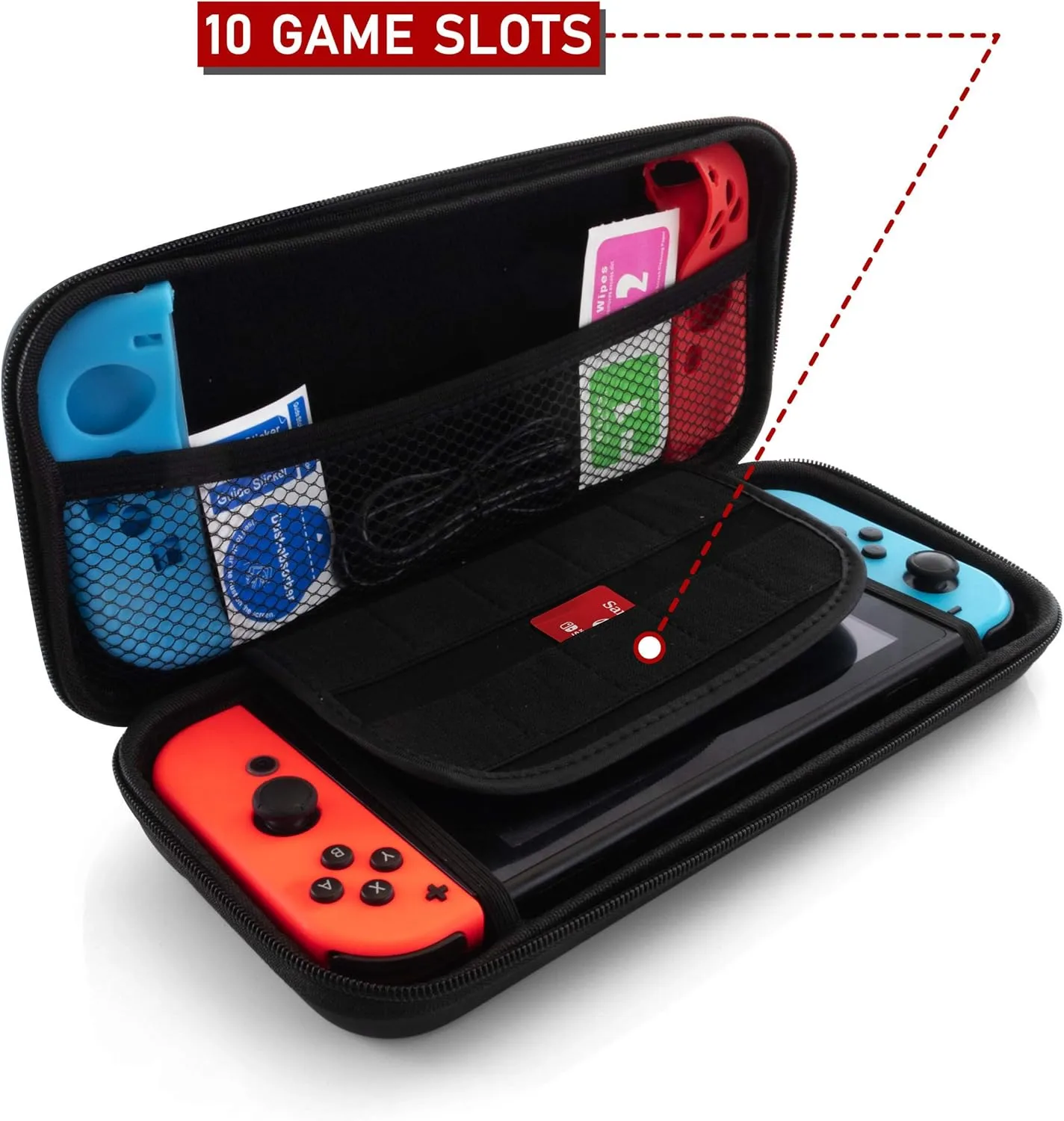 GameFitz 14-In-1 Nintendo Switch Accessories Bundle