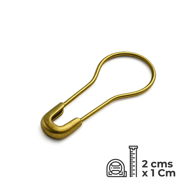 Gancho Calabash Dorado Caja x 1000 Und Gancho Calabash Dorado Caja x 1000 Und