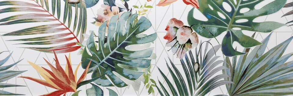Faianta TAU, CHROMATIC DECOR GARDEN 33.3X100, buc/cutie 2