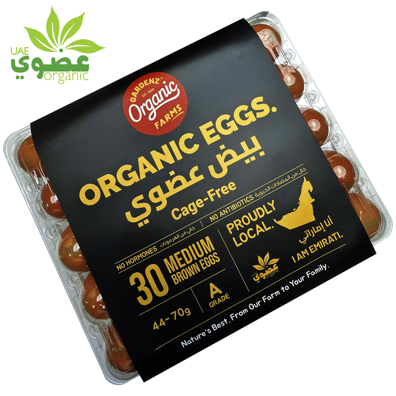 GardenZ Organic Cage-Free Eggs | Pack of 30 | Grade A | 44–70 gm | No Antibiotics, No Hormones | Value Hygienic Pack GardenZ Organic Cage-Free Eggs | Pack of 30 | Grade A | 44–70 gm | No Antibiotics, No Hormones | Value Hygienic Pack