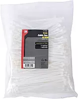 Gardner Bender 46-308MN Nylon Cable Tie, 8 Inch., 75 lb. Tensile Strength, Wire/Wrap & Household Use, Zip Tie, 1000 Pk
