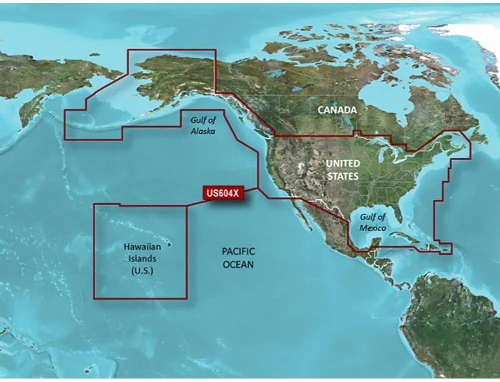 Garmin BlueChart g3 HD - HXUS604x - US All & Canadian West - microSD /SD
