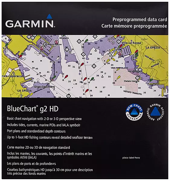 Garmin BlueChart  g3 HD - HXUS030R - Southeast Caribbean - microSD /SD