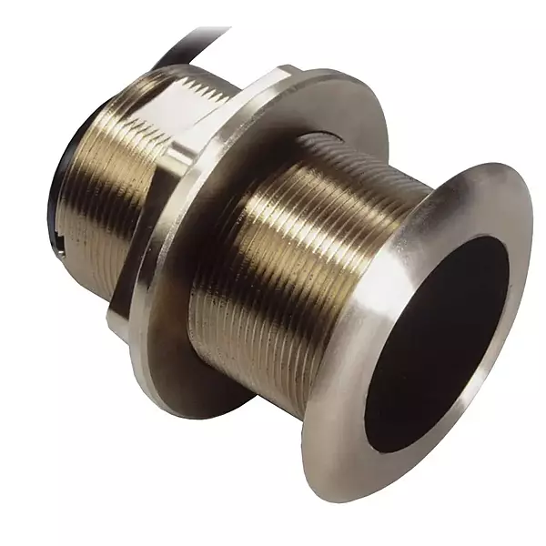 Garmin 010-10982-21 Bronze Thru-Hull Transducer 600W — Tilted 12° (8-Pin)