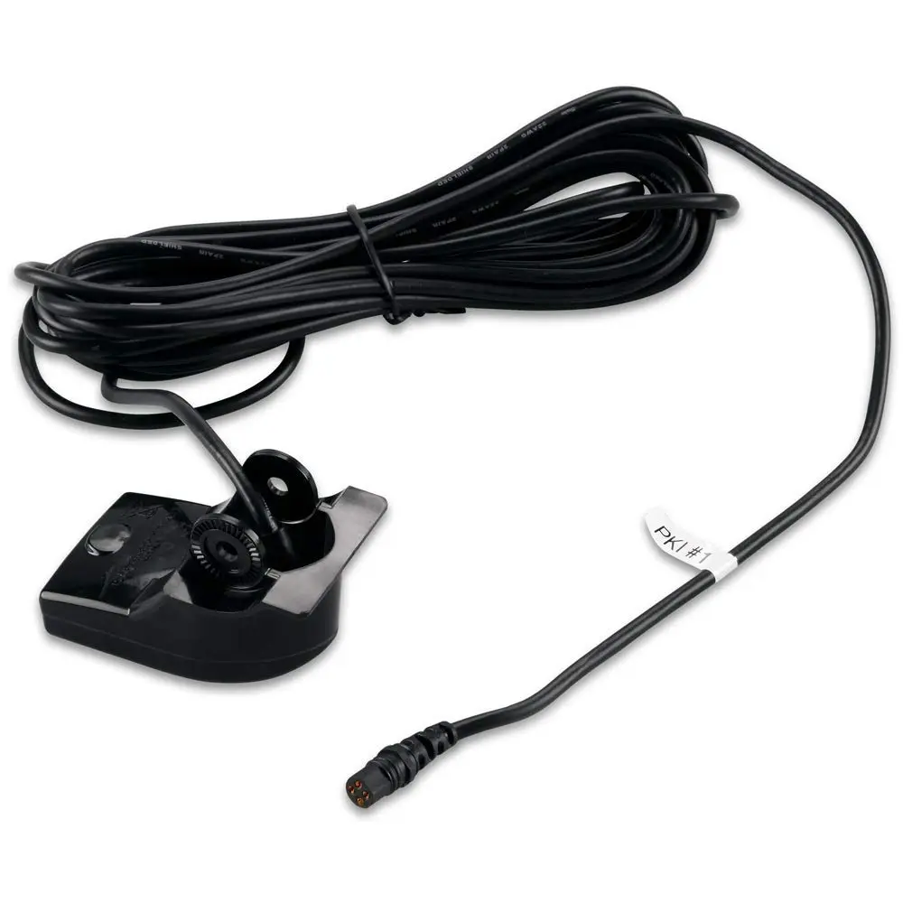 Garmin Transom/Trolling Motor Mount Dual Beam Transducer, Standard Packaging