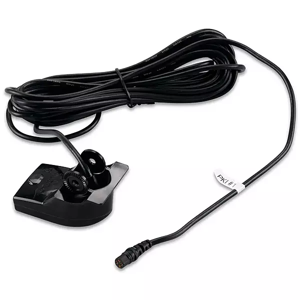 Garmin Transom/Trolling Motor Mount Dual Beam Transducer, Standard Packaging