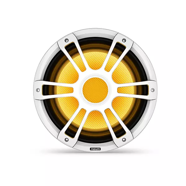 Garmin Fusion® Signature Series 3i Marine Subwoofers, 12" 1400-watt CRGBW Sports White Marine Subwoofer