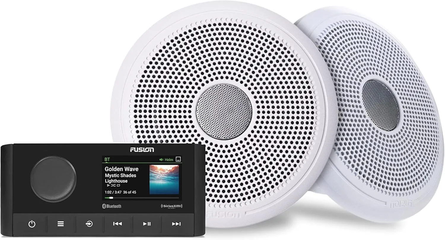 Garmin Fusion® MS-RA60 and EL Classic Stereo and Speaker Kit