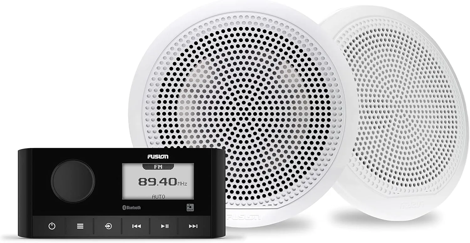 Garmin Fusion® MS-RA60 and EL Classic Stereo and Speaker Kit