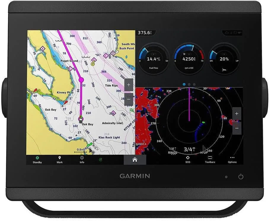 Garmin 010-02091-50 GPSMAP 8610 with Mapping - 10-inch, Navionics+