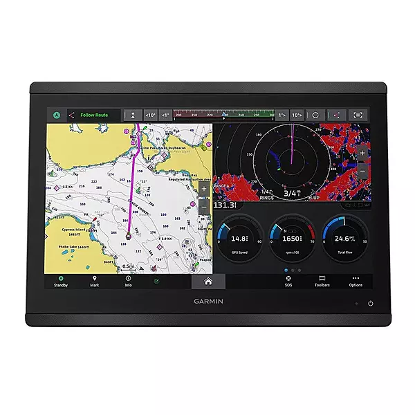 Garmin 010-02093-50 GPSMAP 8616 with Mapping - 16", Navionics+