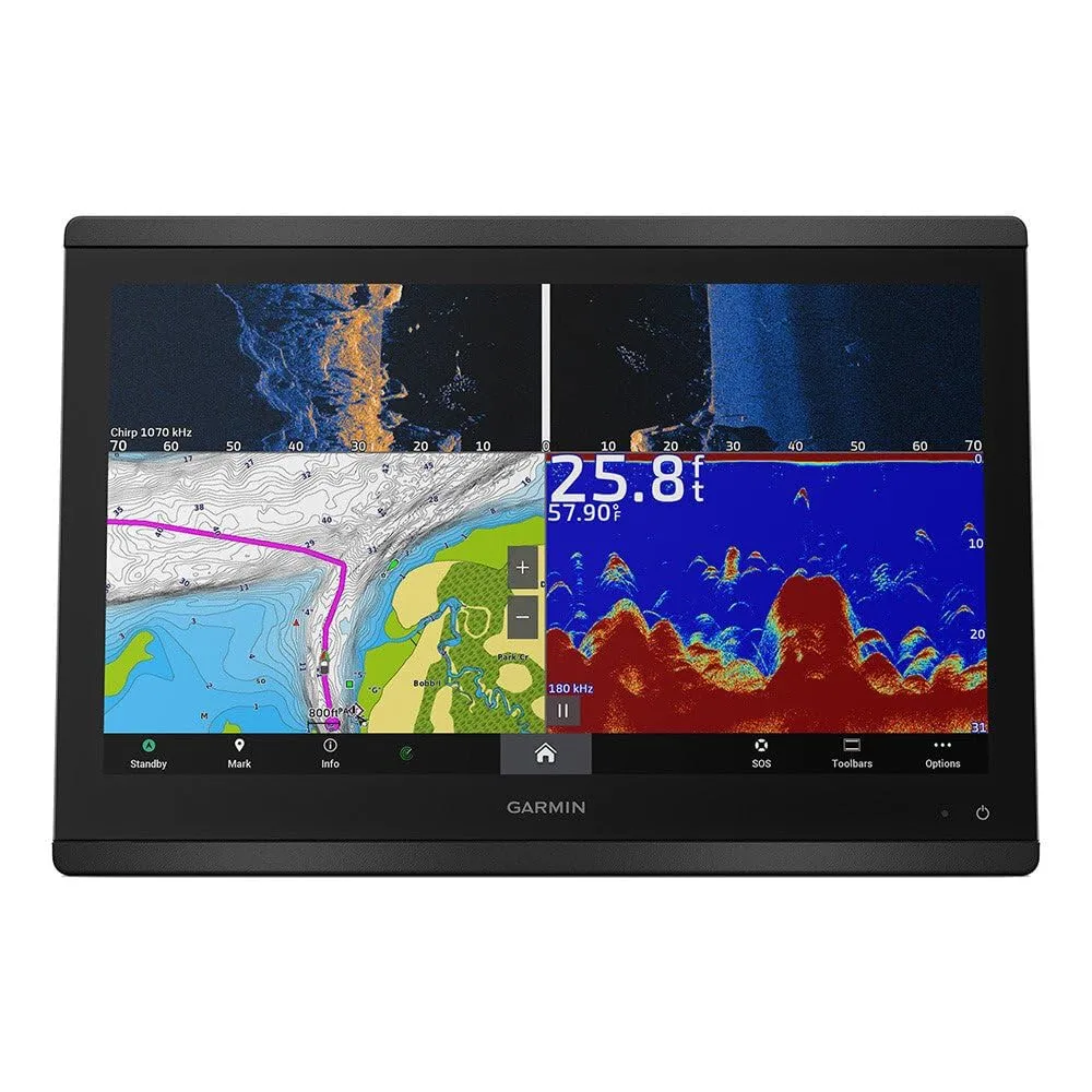 Garmin 010-02093-51 GPSMAP 8616xsv with Mapping and Sonar - 16", Navionics+