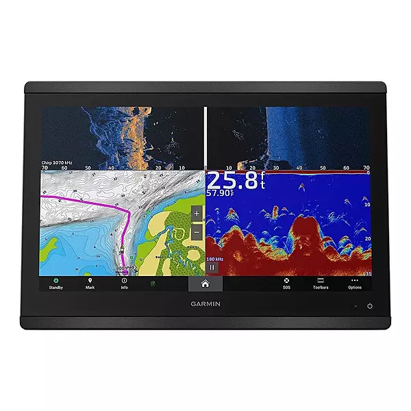 Garmin 010-02093-51 GPSMAP 8616xsv with Mapping and Sonar - 16", Navionics+