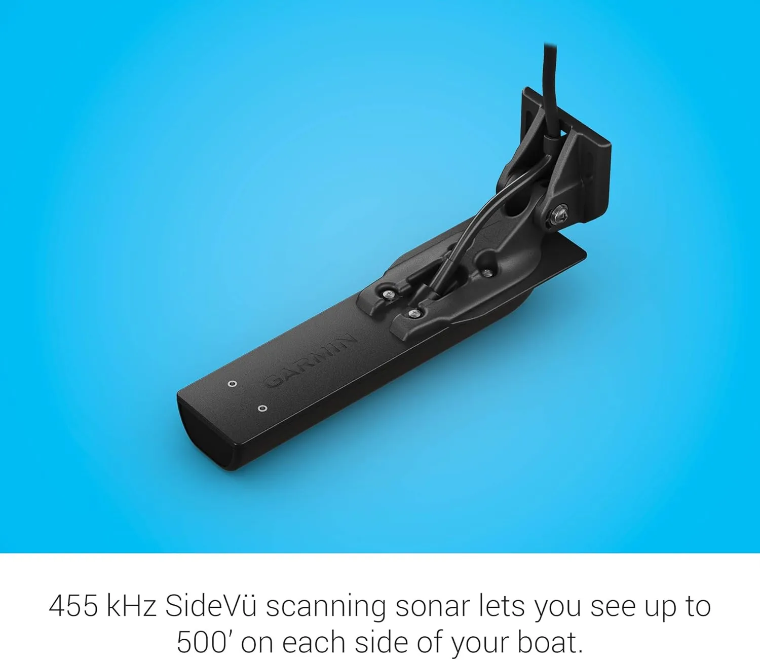 Garmin GT UHD Transom-Mount Transducer with SideVü & ClearVü