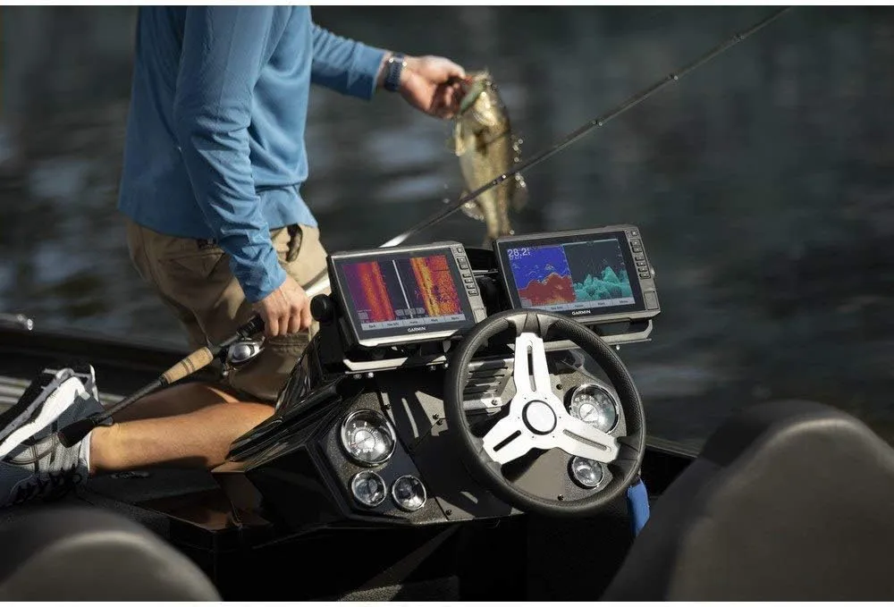 Garmin GT UHD Transom-Mount Transducer with SideVü & ClearVü