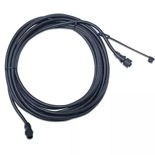 Garmin GT52HW-TM Plastic, TM or Trolling Motor Transducer, High Wide CHIRP/DownVü/SideVü - 455/800kHz, 500W