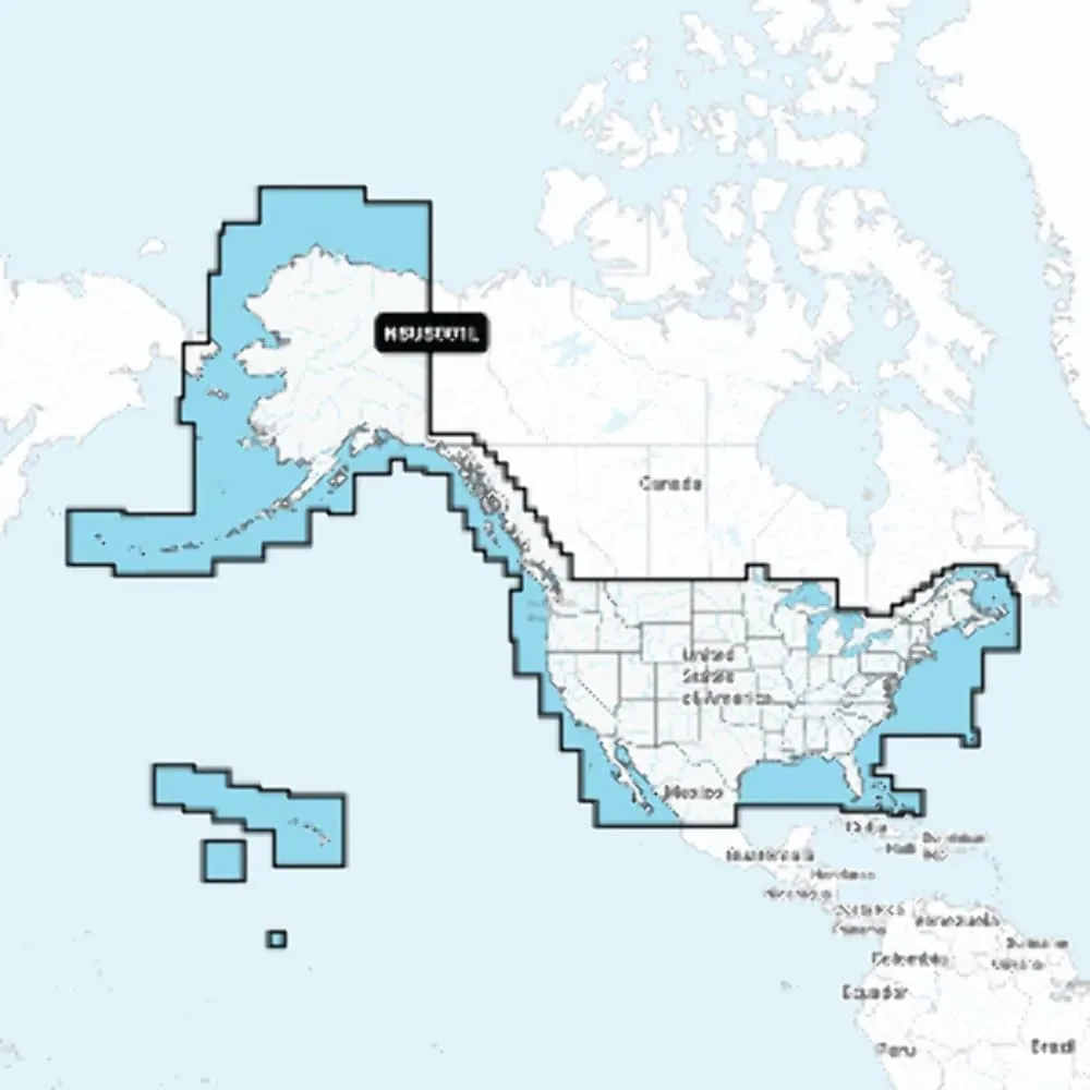 Garmin U.S. & Coastal Canada - Lakes, Rivers and Coastal Marine Charts - Garmin Navionics+™ | NSUS001L | microSD™/SD™