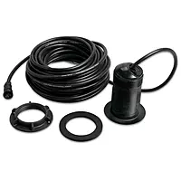 Garmin 010-10218-22 Airmar P19 Plastic Thru-Hull Mount Transducer, Black