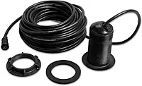 Garmin 010-10218-22 Airmar P19 Plastic Thru-Hull Mount Transducer, Black