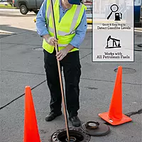 Gasoila Gas Gauging Paste, 2.5 oz Jar - Instantly Detects Water in Gasoline, Diesel, Kerosene, Crude and Refined Oils