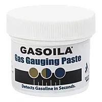 Gasoila Gas Gauging Paste, 2.5 oz Jar - Instantly Detects Water in Gasoline, Diesel, Kerosene, Crude and Refined Oils