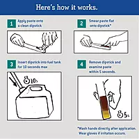 Gasoila All-Purpose Water Finding Paste, Rapid Water Detection for Fuel Storage, Detects Water in Gasoline, Diesel, Kerosene