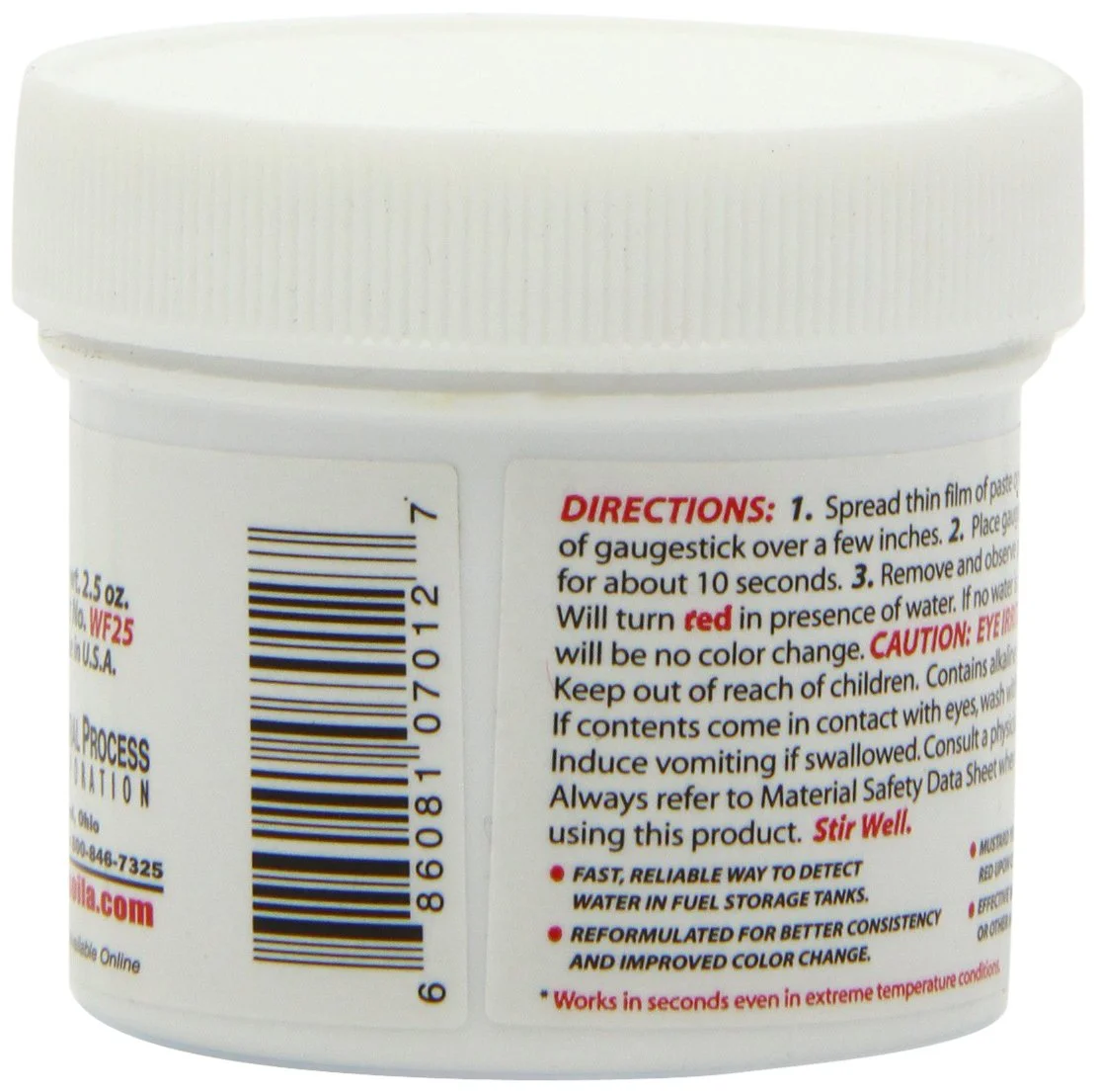 Gasoila Water Finding Paste - Detects Water in Gasoline, Diesel & Kerosene