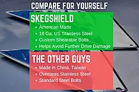 Gator Guards Inboard/Outboard SkegShield Skeg Guard - Yamaha and Suzuki - Protection Against Reef