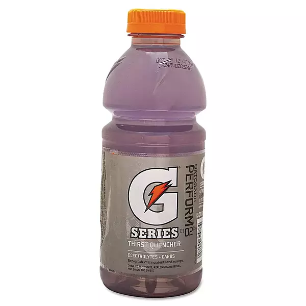Gatorade Sports Drink, Frost Riptide Rush, 20-Ounce Wide-Mouth Bottles (Pack of 24)