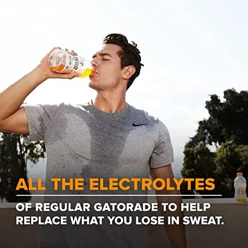 Gatorade Thirst Quencher Zero Sugar Sports Drink, Fruit Punch, 20oz Bottles, 8 Pack
