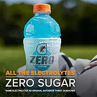 Gatorade Thirst Quencher Zero Sugar Sports Drink, Fruit Punch, 20oz Bottles, 8 Pack