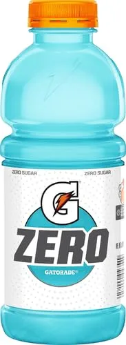 Gatorade Zero Glacier Freeze Thirst Quencher, 20 Fl Oz Bottle Glacier Freeze 20 Fl Oz (Pack of 1)