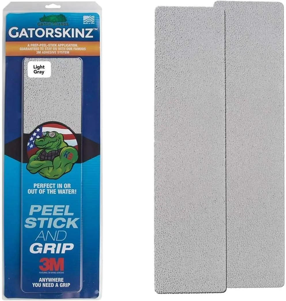 GATOR GUARDS GatorSkinz Non-Skid Step Pads - Peel & Stick Traction Pads