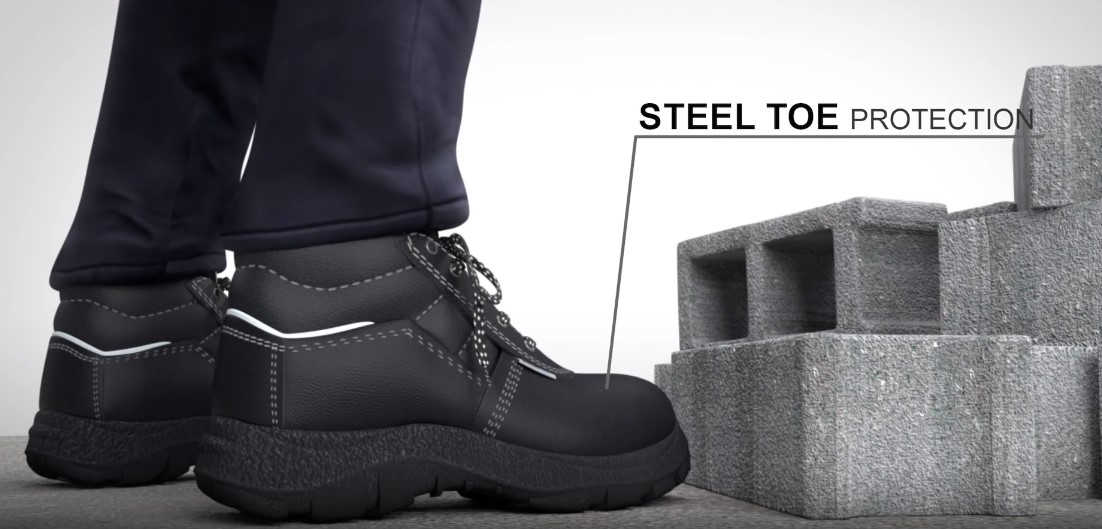 Safety Shoes High Ankle S3 SRC Vaultex SGB