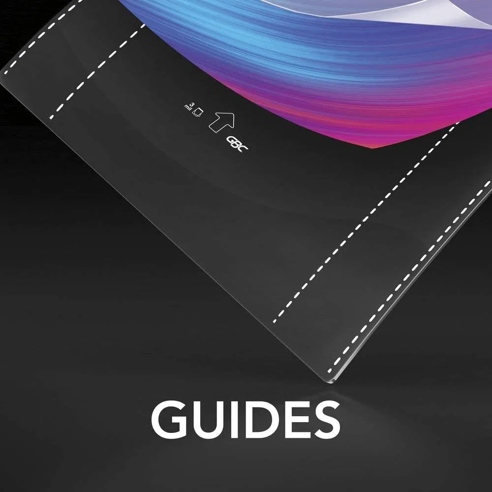 GBC EZUse Thermal Laminating Pouches, Letter Size, 3 Mil
