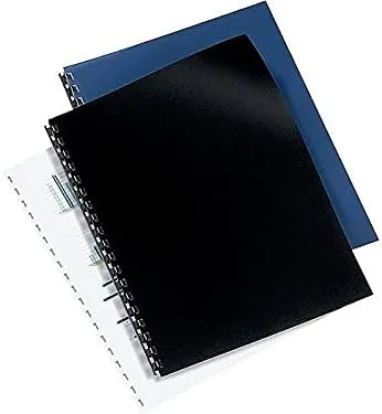 GBC Solids Presentation Covers, 8.5 x 11 in, Black, 50-Pack (2514493)