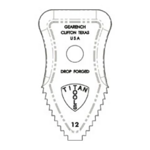 C121, JAWS F/C12P CHAIN TONGSCODE A