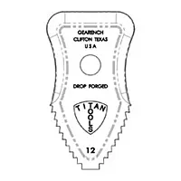 C121, JAWS F/C12P CHAIN TONGSCODE A