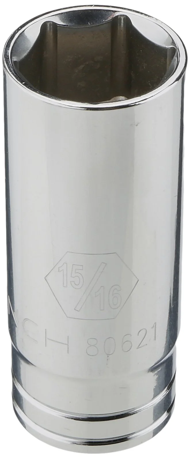GEARWRENCH 1/2" Drive Deep SAE Socket 15/16" 6-Point - 80621