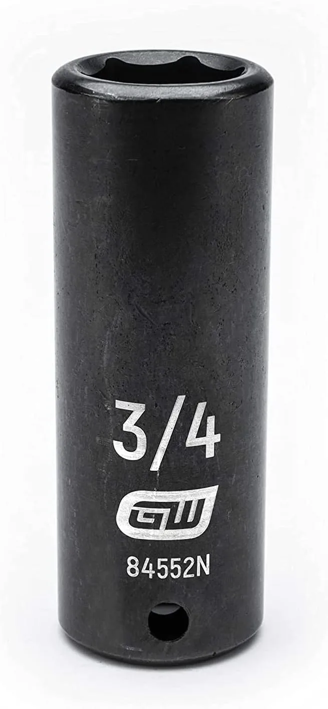 GEARWRENCH 1/2" Drive Deep Impact SAE Socket 3/4", 6 Point- 84552N