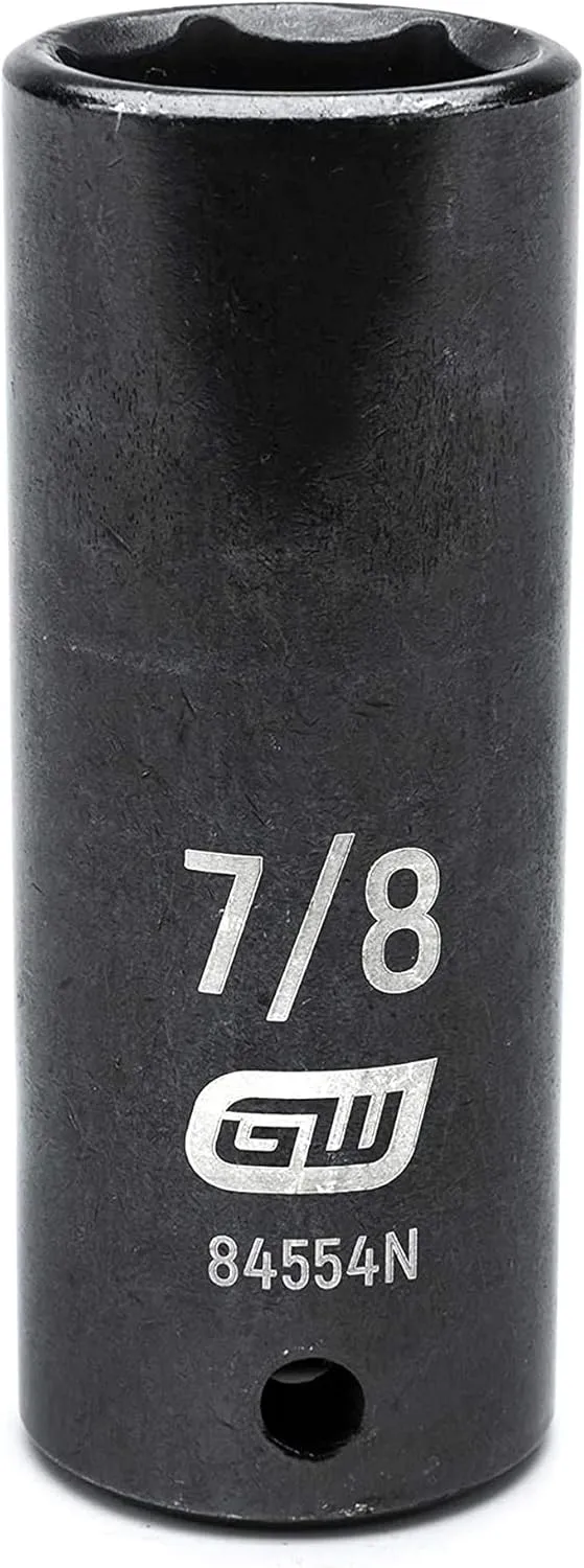 GEARWRENCH 1/2" Drive Deep Impact SAE Socket 7/8", 6 Point - 84554N