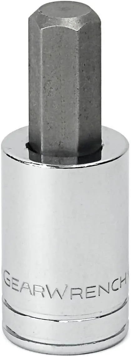 GEARWRENCH 80655 1/2" Drive Hex Bit Socket, 9/16"