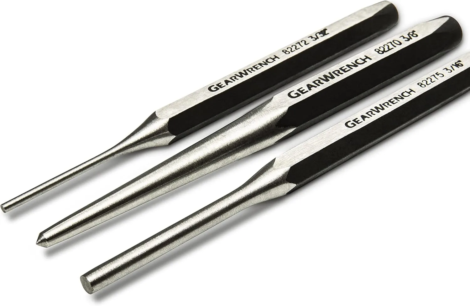 GEARWRENCH 12 Piece Punch and Chisel Chrome Set | 82305 12-piece kit