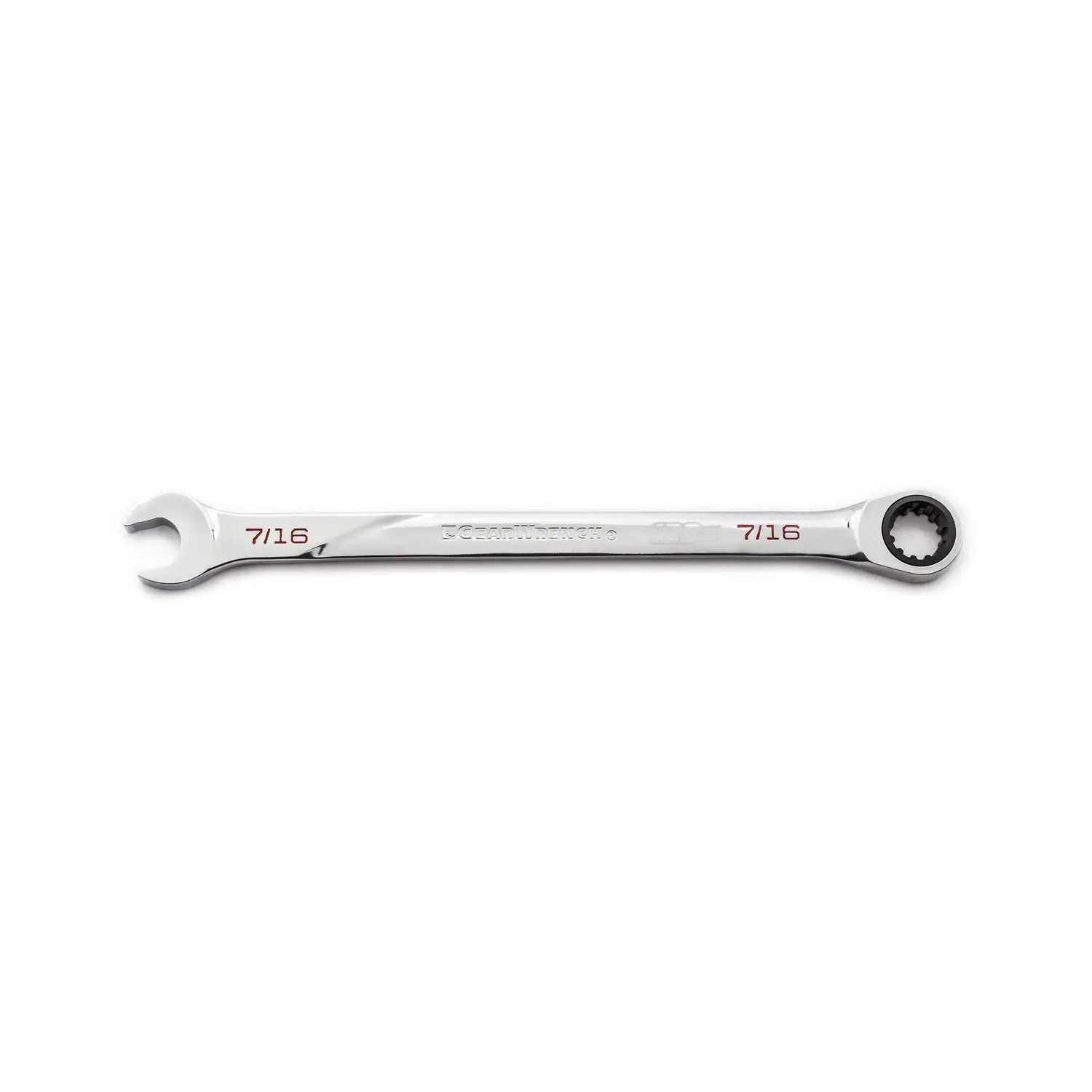 GEARWRENCH 120XP Universal Spline XL Ratcheting Combination Wrench 7/16 - 86436