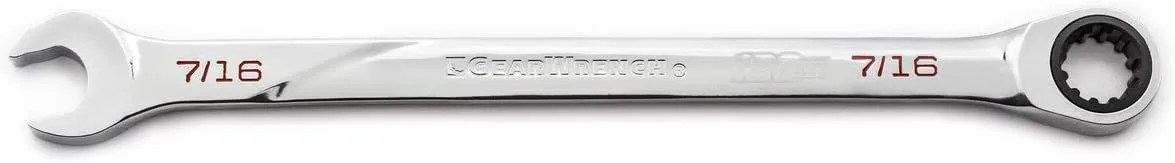GEARWRENCH 120XP Universal Spline XL Ratcheting Combination Wrench 7/16 - 86436